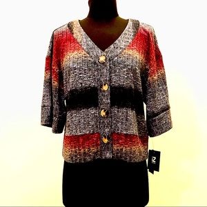 IZ BYER Pullover Knitted Top